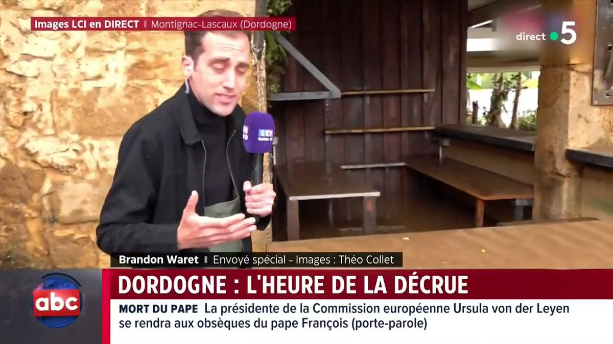 Brandon de LCI est notre nouveau chouchou... et il aime un peu trop les crues ! đ LâABC de @bchameroy en intĂ©gralitĂ© : #CĂ Vous