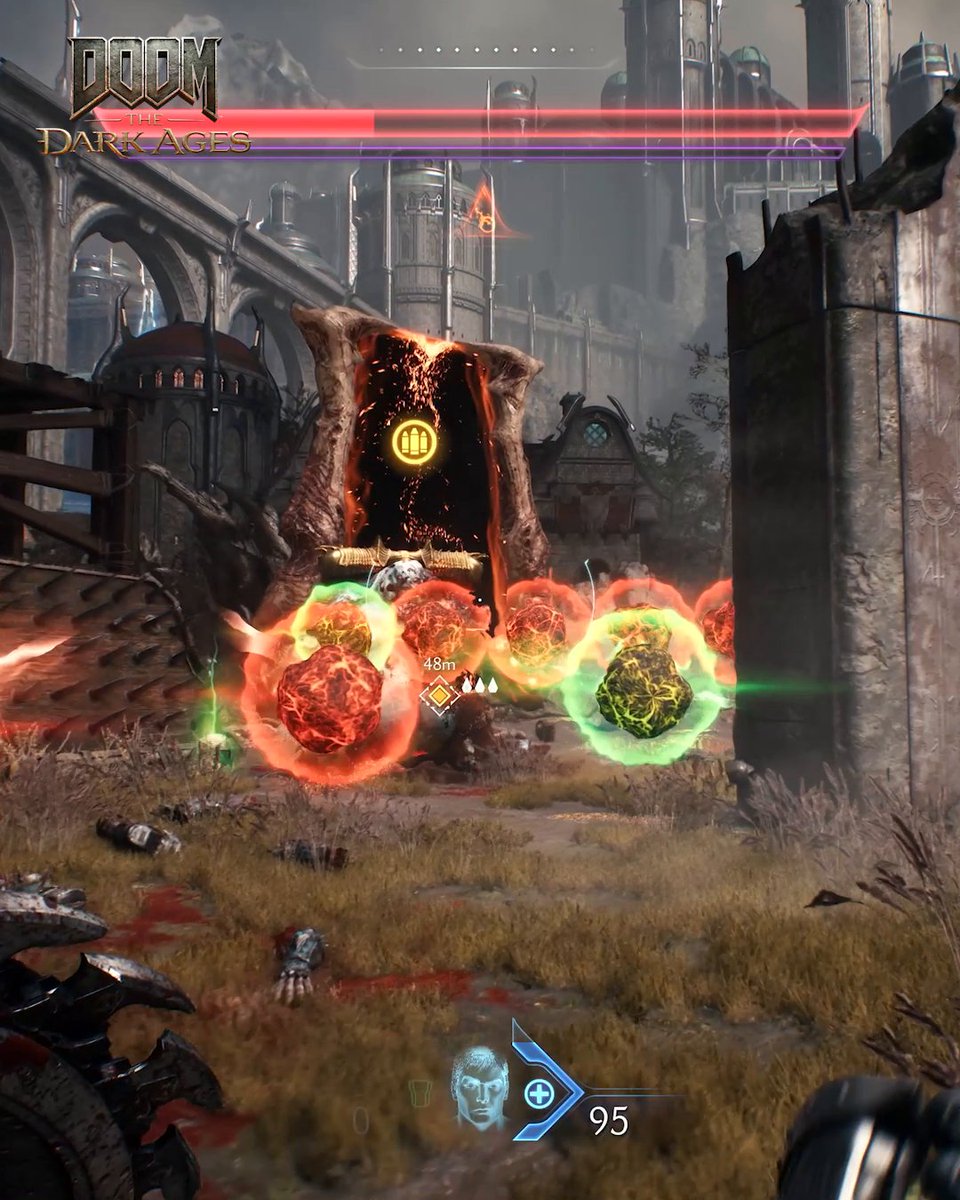Vivez un aperçu des combats spectaculaires qui vous attendent dans #DOOM : The Dark Ages ! #RTXOn