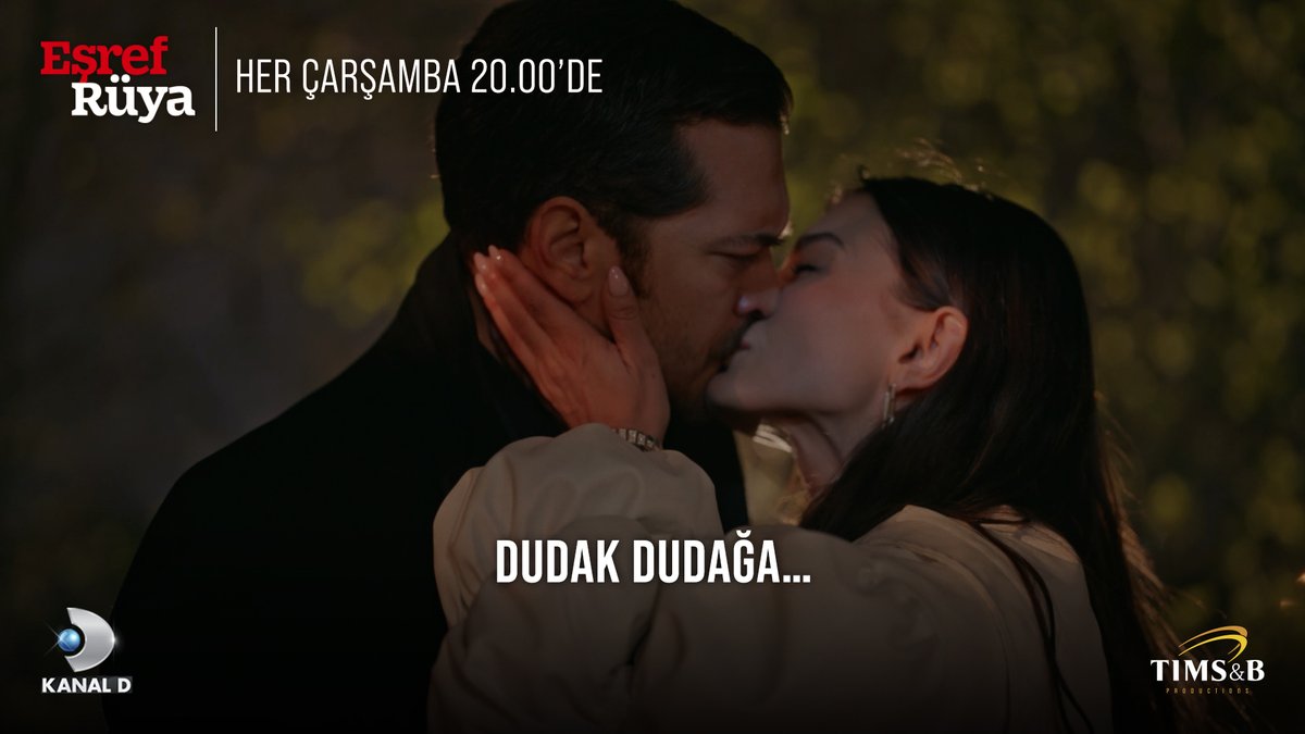 “O gece Eşref abinin yılardır aradığı Rüya’nın dudakları, dudaklarındaydı…” #EşSan #EşrefRüya Kanal D @timsandb