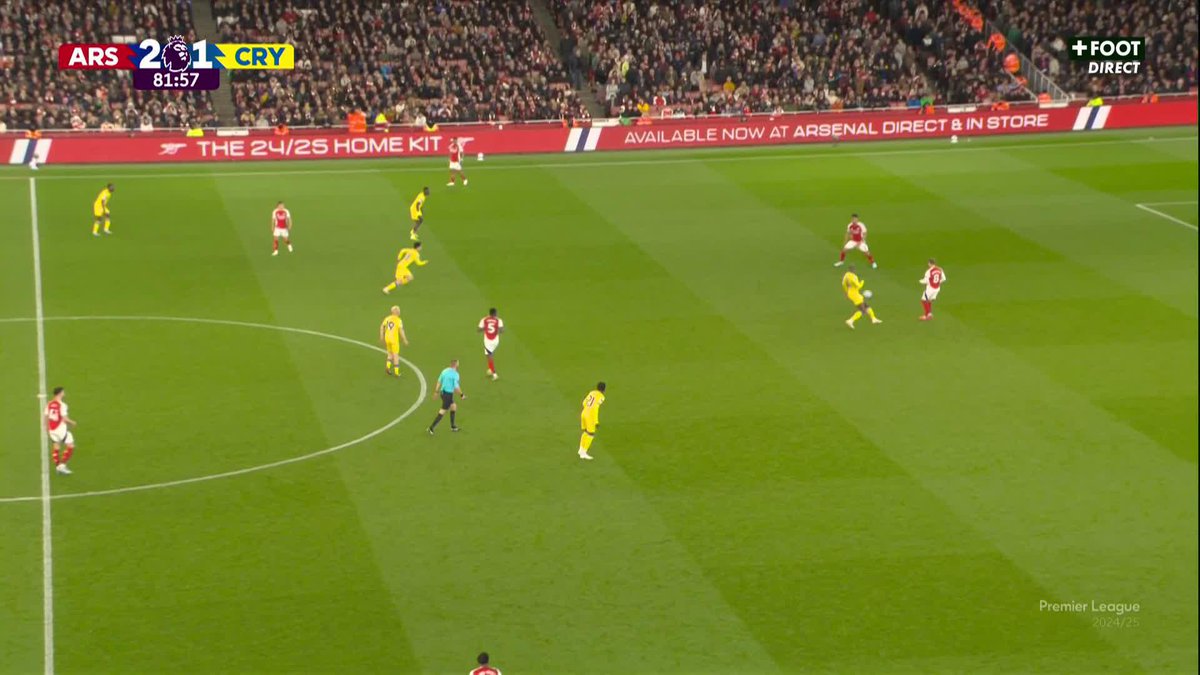Oh le geste génial de Jean-Philippe Mateta ! 🤯 Et encore une erreur de William Saliba qui coûte un but à Arsenal 🤐 #ARSCRY | #PremierLeague