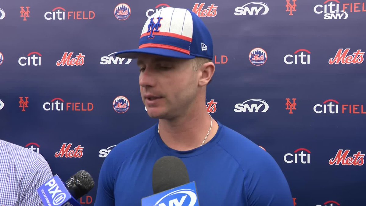 Pete Alonso says the Mets are "in it for each other" "This is a really tight-knit group because there's so many guys here from the year before. The guys that were added gelled right in, it's like we've been playing together for years."