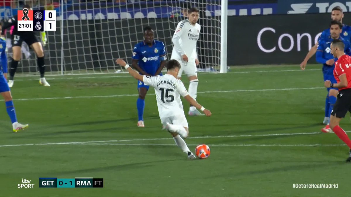 🗣️ "It's a coach's nightmare - Getafe have an offensive corner and they end up conceding from it." The panel analyse Arda Güler's match winner ⚽️ #ITVFootball | #GetafeRealMadrid | Semra Hunter | Gaizka Mendieta