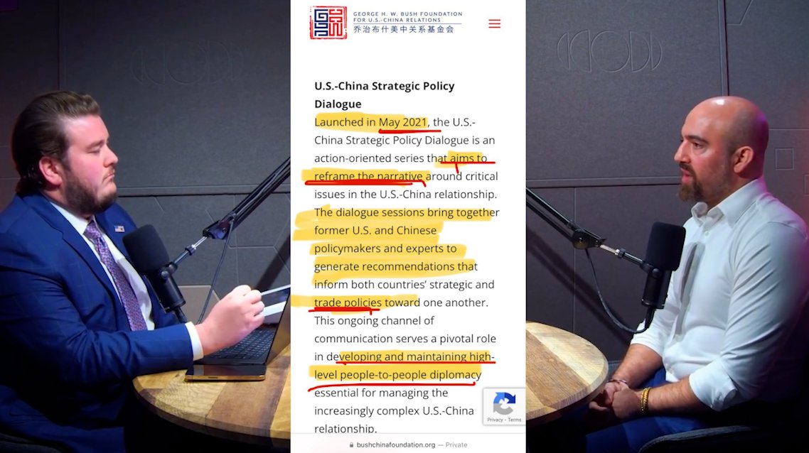 Remembering that the GOP was traditionally the Big Business party, and Big Business pivoted to China, helps explain things like the Bush China Foundation, and why the Bush clan and so much of the Chamber of Commerce went to war against Trump