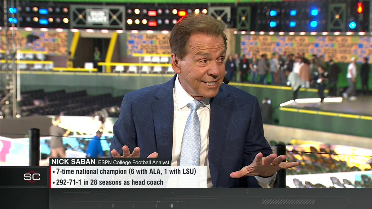 "I think the number one thing with Jalen Milroe is this guy adds an element to your offense that nobody else has in this draft." Nick Saban discusses why Jalen Milroe is a potential sleeper pick in the NFL draft 🙌