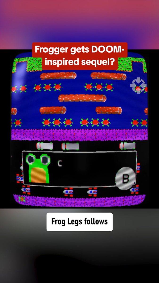 What if Frogger had a 3D horror sequel? Check out Frog Legs!