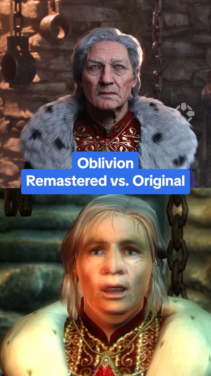 The Elder Scrolls IV: Oblivion 2025 vs. 2006