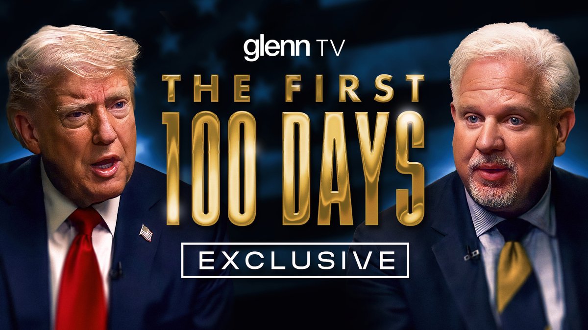In his first 100 days in office, Donald J. Trump has moved faster to fix America than anyone expected. Tonight on Glenn TV, the president joins me in the Roosevelt Room for an exclusive interview about his biggest wins, your biggest questions, and his game-changing next moves.