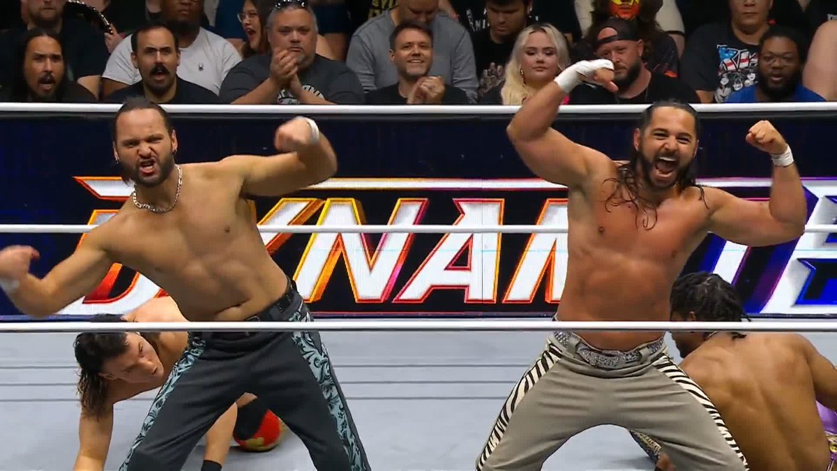 Speedball and Kevin Knight are bringing it to the EVPs! Watch #AEWDynamite LIVE on TBS &amp; MAX Matt & Nick Jackson | Speedball Mike Bailey | Kevin Knight ケビン・ナイト