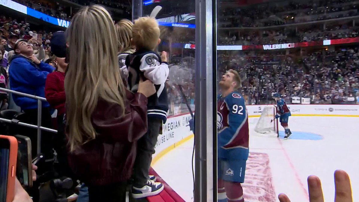 A gift for his biggest supporters! #GoAvsGo | #BuiltDifferent