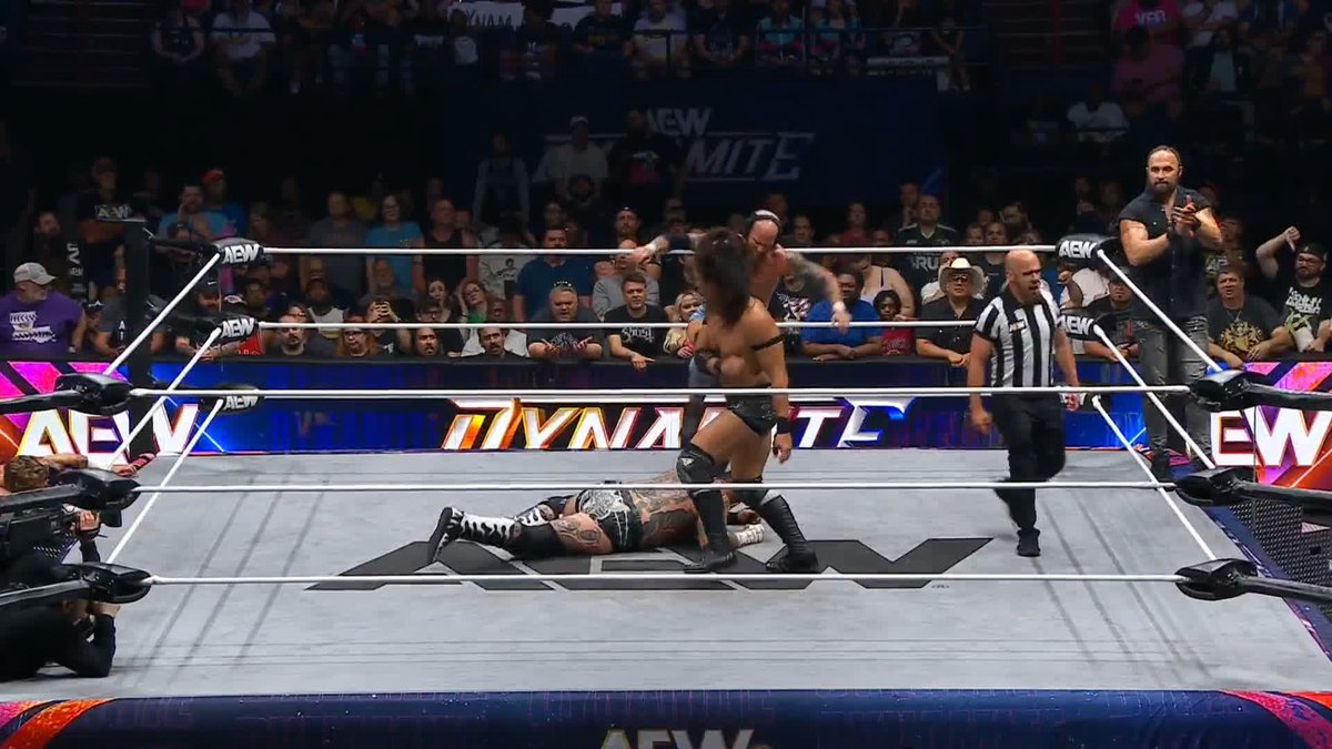 The might of the Don Callis Family is undeniable! Watch #AEWDynamite LIVE on TBS & MAX Will Ospreay • ウィル・オスプレイ | @BrodyXKing | @takesoup | Josh Alexander | The Murderhawk Monster Lance Archer | @KyleFletcherPro | TRENT? | @azucarroc | The Invisible Hand