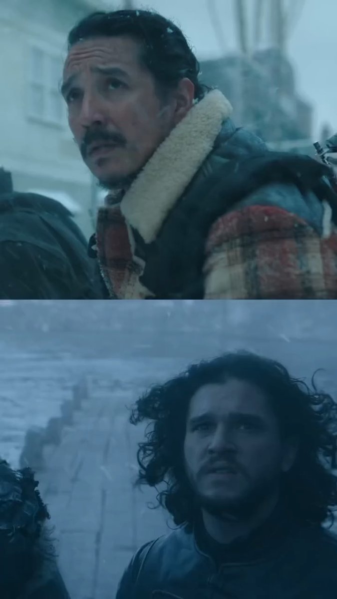 Tommy 🤝🏻 Jon Snow #TheLastOfUs #GameofThrones