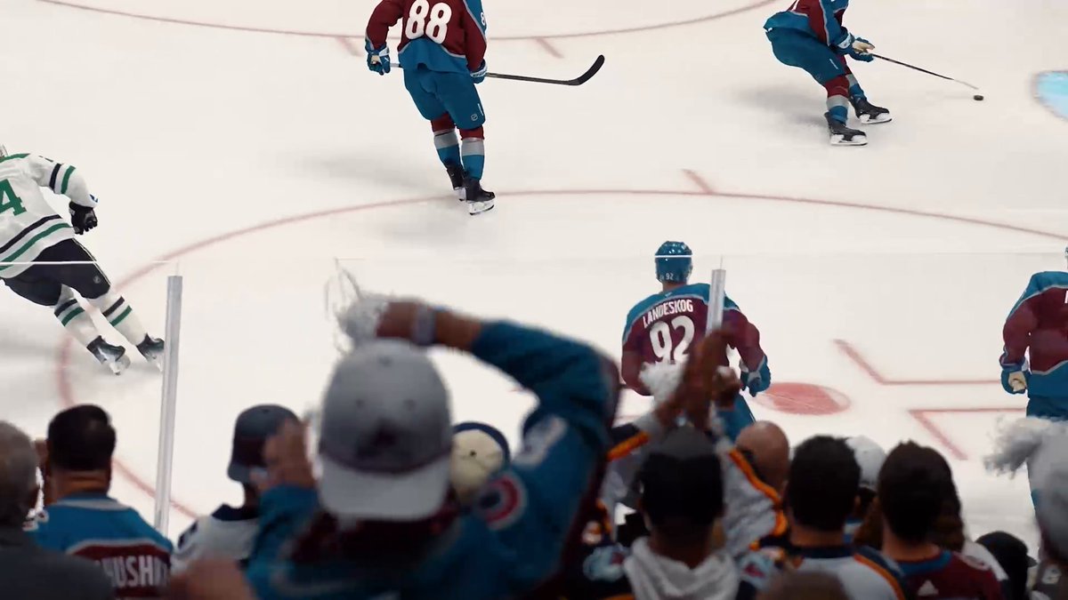 Gabriel Landeskog is so back 💪 #StanleyCup 🇺🇸: ESPN ➡️ 🇨🇦: Sportsnet or stream on Sportsnet+ ➡️