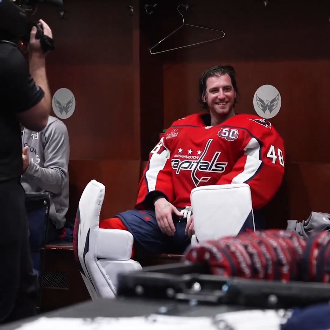 And the game puck goes to... #ALLCAPS