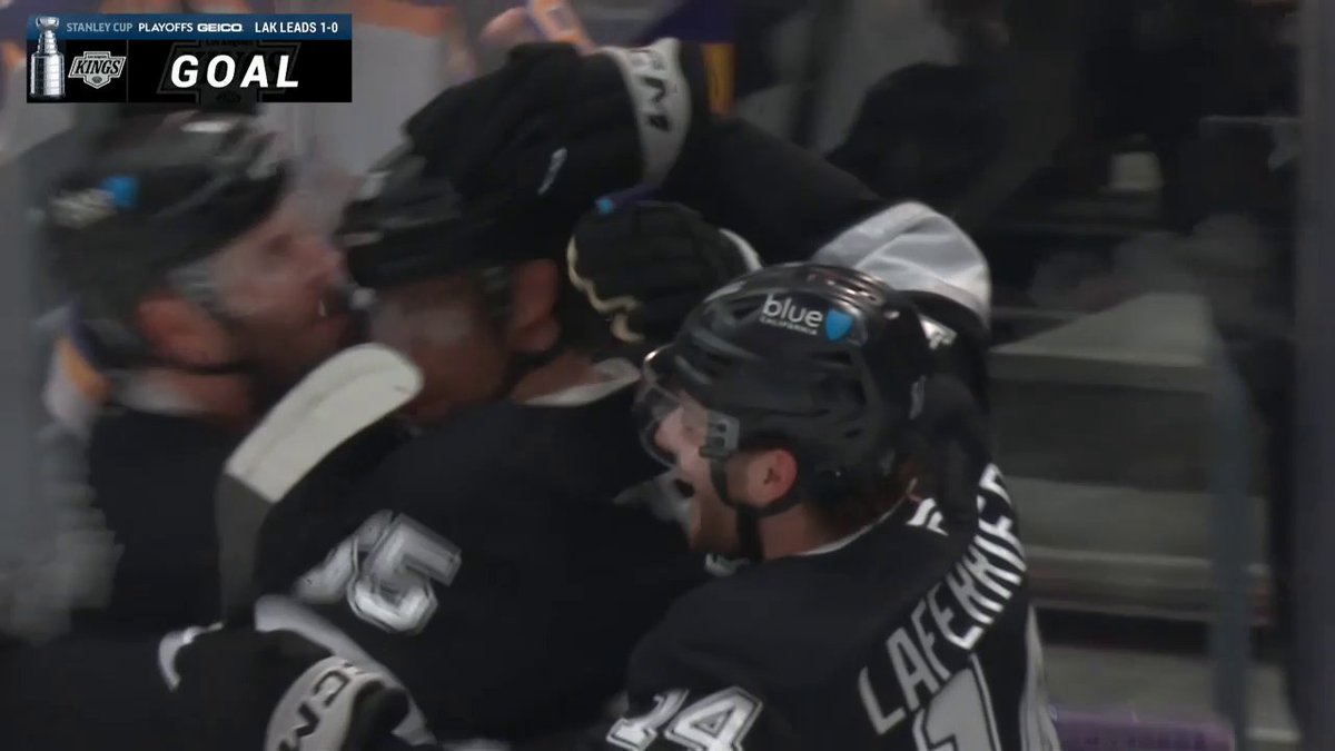 QUINTON BYFIELD!! 😱 These LA Kings are looking dangerous. #StanleyCup 🇺🇸: NHLonTNT (TBS) &amp; Sports on Max ➡️ 🇨🇦: Sportsnet or stream on Sportsnet+ ➡️