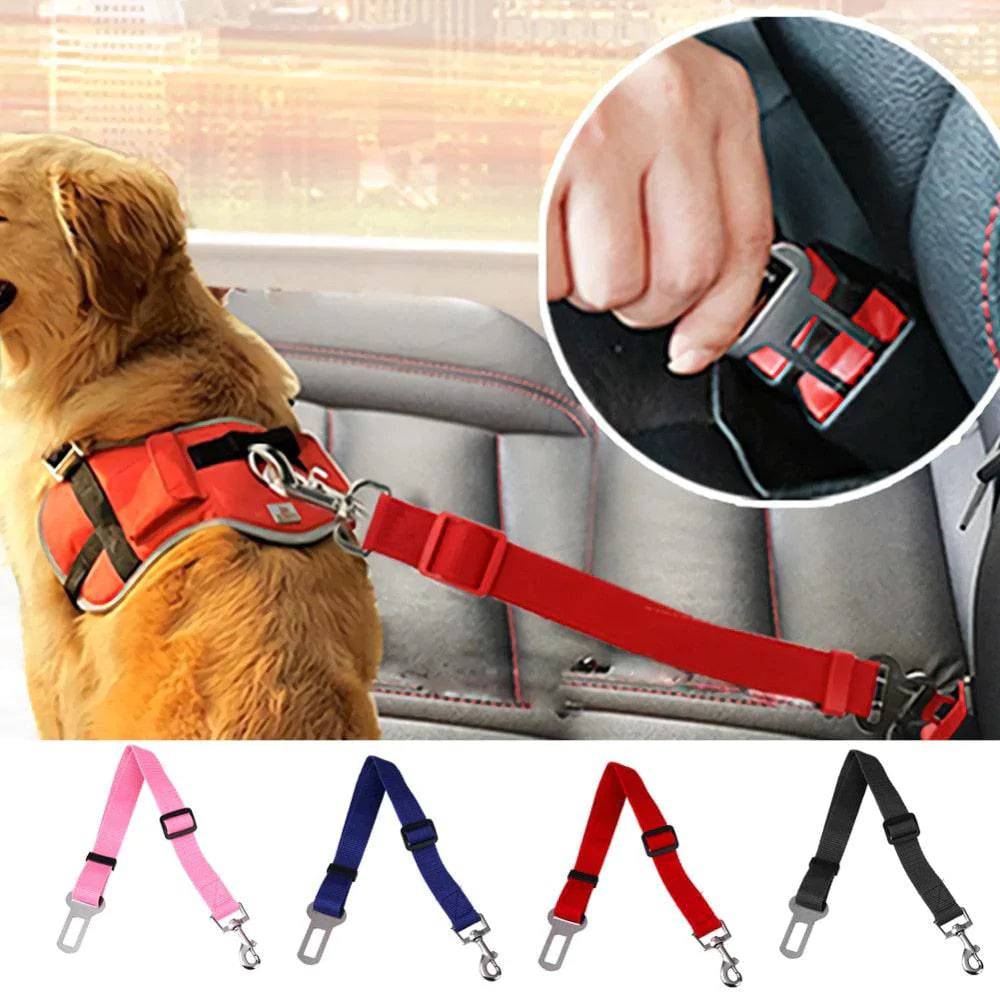 🚗🐶 Buckle up, pup! Keep your furry friend safe & comfy on every ride with the SafePaws Car Belt 💖 ✨ Tangle-free. Shock-absorbing. Adjustable. Perfect for road trips, vet visits & daily drives! Get it👉