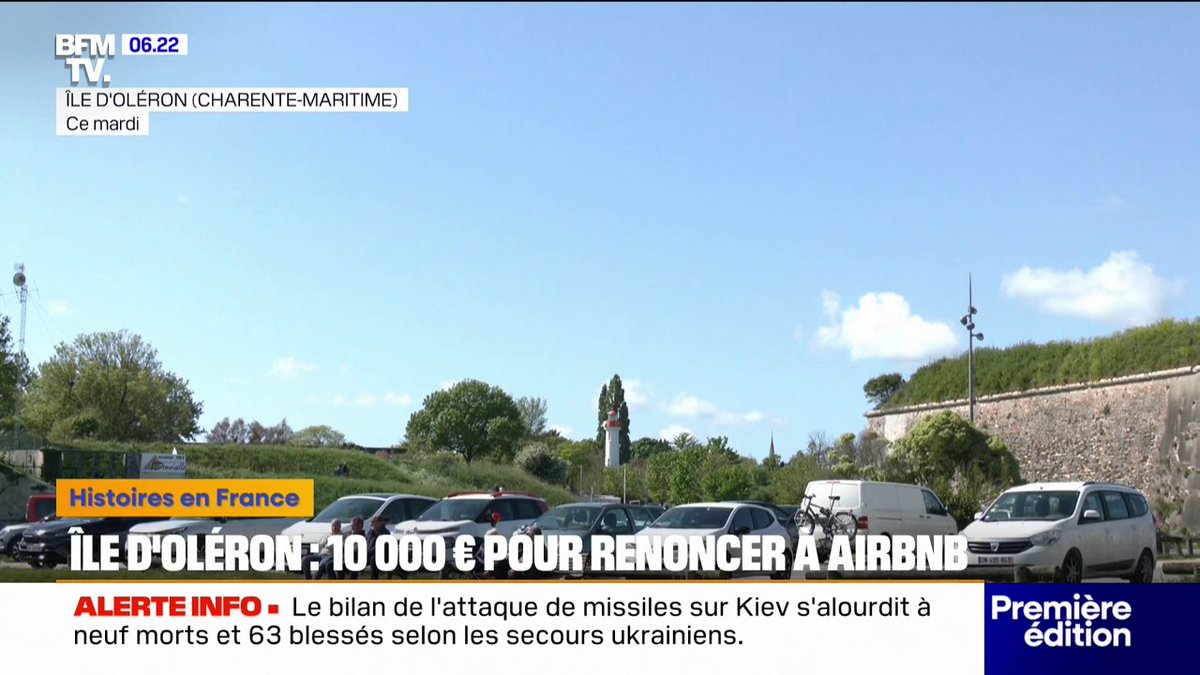 L'île d'Oléron propose une prime de 10.000 euros aux propriétaires pour renoncer à Airbnb