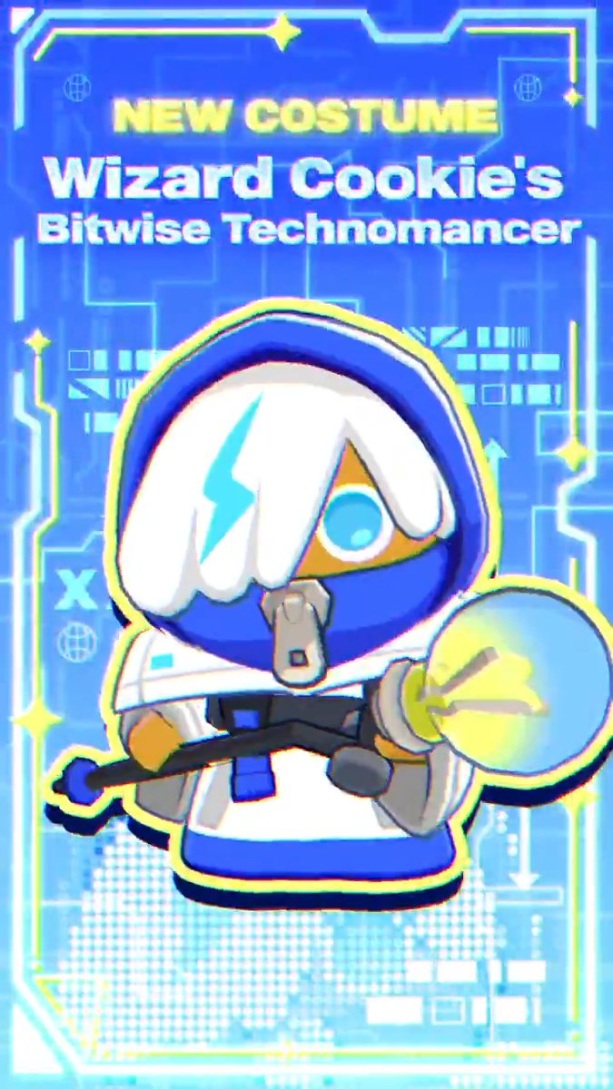 After studying arcane documentation, Wizard Cookie learned how to wield even greater magical power in the virtual world! 🧙👾