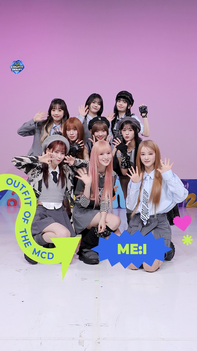 𝟐𝟓𝟎𝟒𝟐𝟒 𝑶𝒖𝒕𝒇𝒊𝒕 𝑶𝒇 𝑻𝒉𝒆 𝑴𝑪𝑫 : 𝑶𝑶𝑻𝑴 with ME:I (미아이) 잠시 후 저녁 6시! 엠카 본방사수 잊지마세요 🫶 #MCOUNTDOWN #엠카운트다운 #OOTM #ME_I #미아이