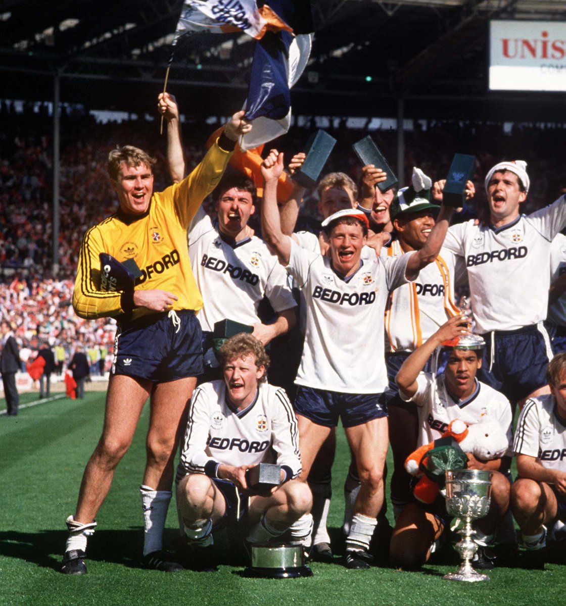 37 years ago today Luton Town lived the dream. A league cup win at Wembley, against Arsenal, an absolute cracker of a game.