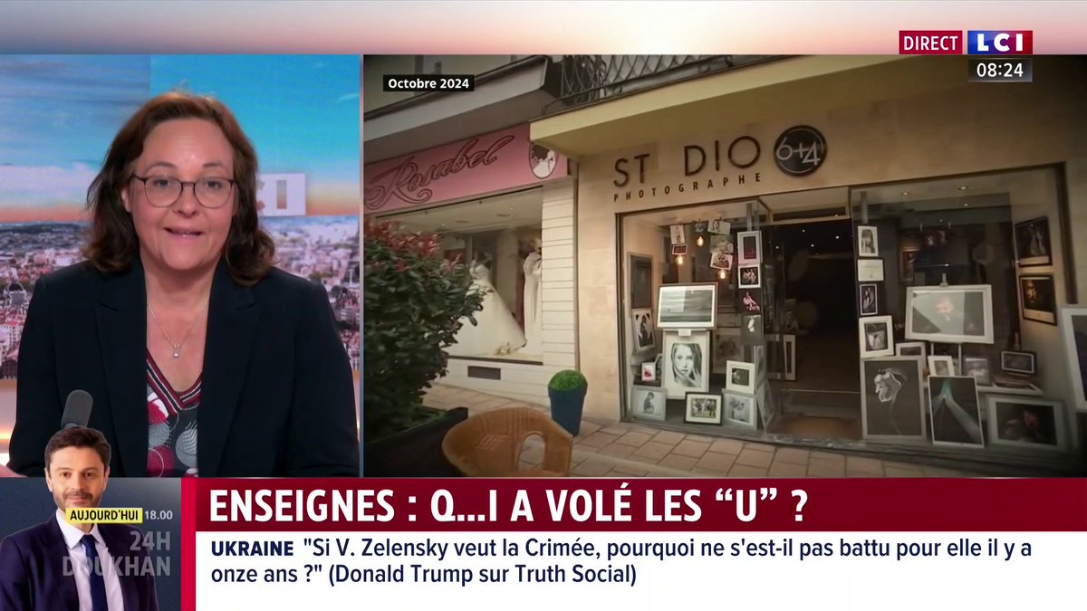 🔴 Q...i a volé les "U" ? 👉 À Pau, des gérants de magasins voient peu à peu disparaître la lettre "U" de leurs enseignes. ▶️ alexandra guillet