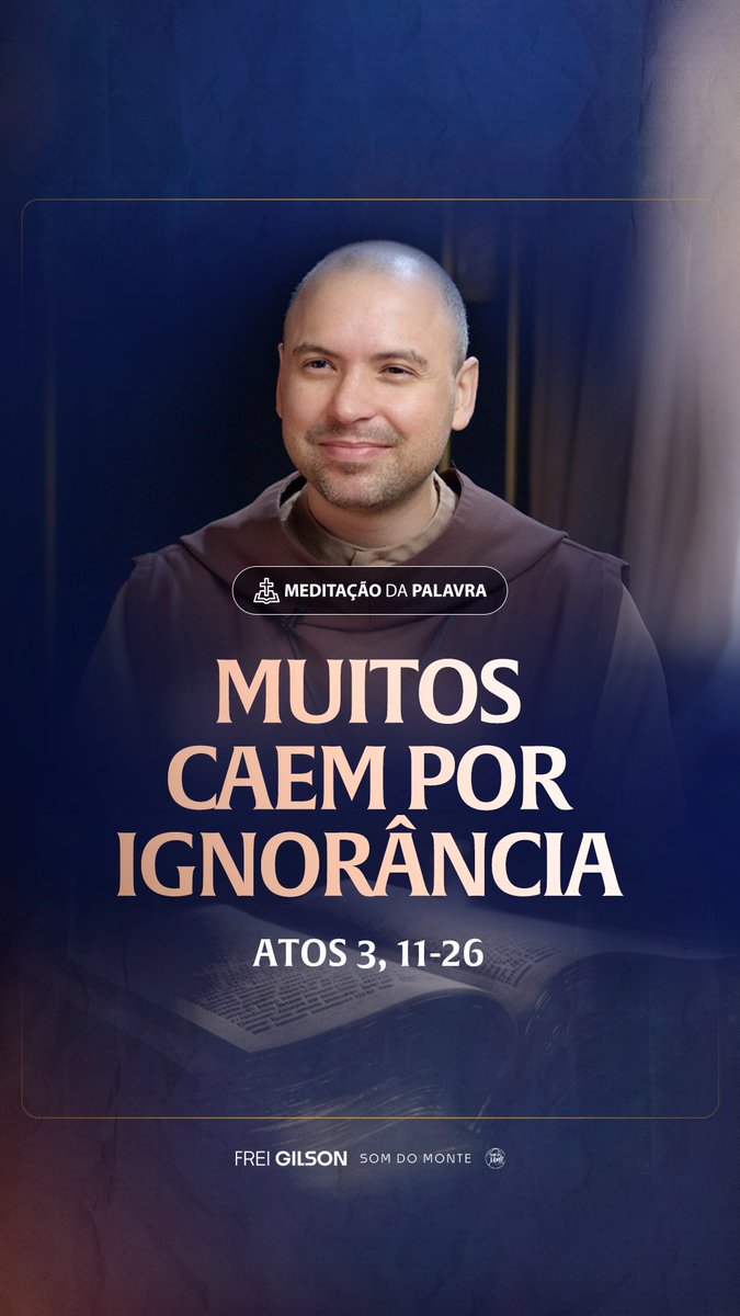 Muitos caem por ignorância | (Atos 3, 11-26) #2325