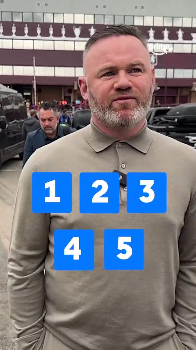 👀⚽️ Wayne Rooney's 𝗧𝗢𝗣 𝗙𝗜𝗩𝗘 Premier League players this season...