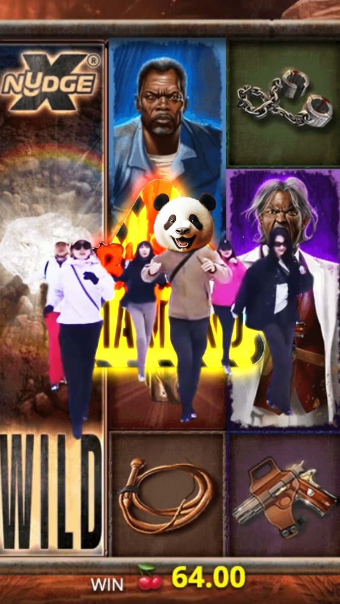 Dancing ’cause the reels treated us well 🐼 Wanna join the fun? Drop a 💃 in the replies - one lucky dancer will win 100 free spins to play on #Bitcasino!