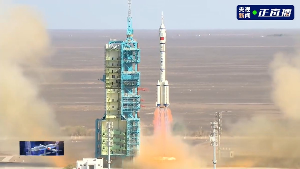 China launches Shenzhou-20 crewed spaceship: Xinhua