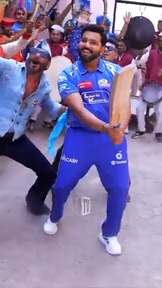 THE RAJA OF MUMBAI - A Special video for Rohit Sharma ๐๐