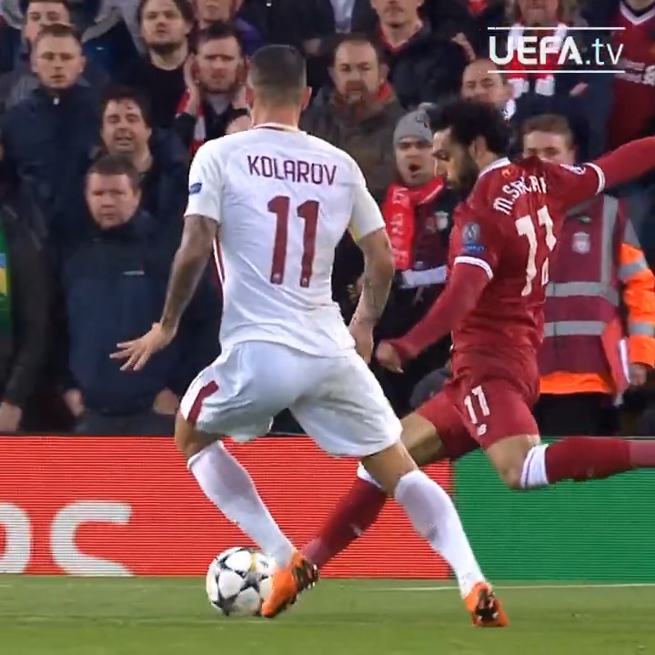 Salah semi-final golazo 😮‍💨 #UCL