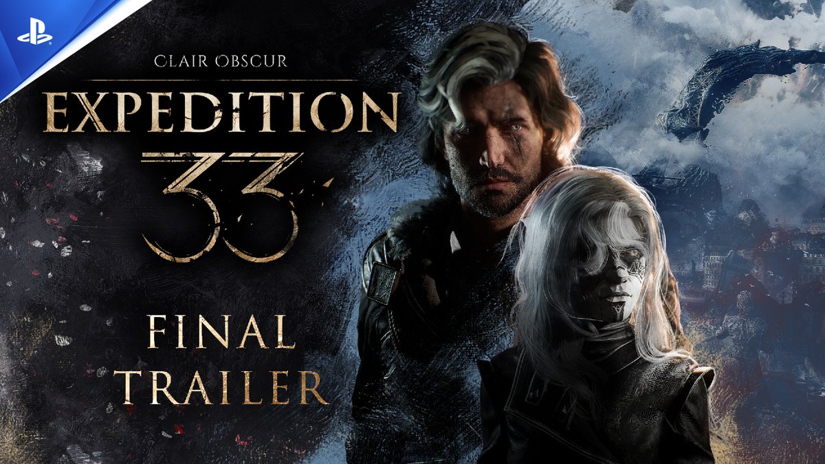 Demain est là. La nouvelle pépite française Clair Obscur: Expedition 33 est disponible sur PS5 ✨