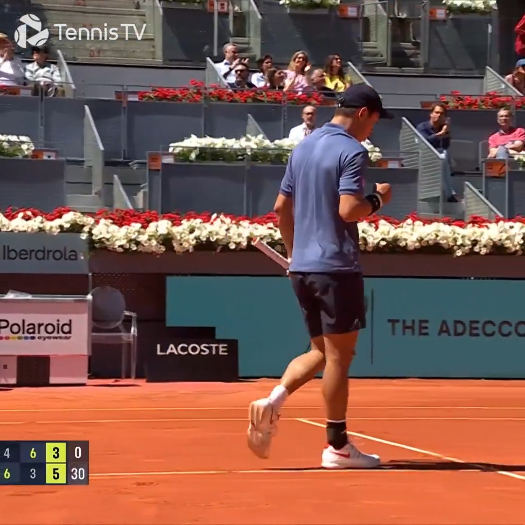 A little S&amp;V from Kei 🔥 Kei Nishikori #MMOpen
