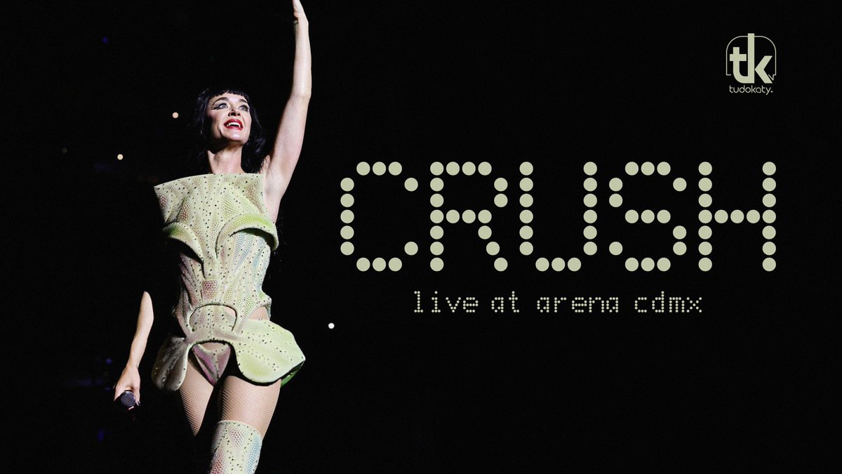 MY HEART GOES... Confira a performance de "CRUSH" no primeiro show da THE LIFETIMES TOUR, realizado na Arena CDMX, no México! Katy Perry surpreendeu o público ao apresentar um mashup combinando sua versão com o clássico de Jennifer Paige. 🦋❤️‍🔥