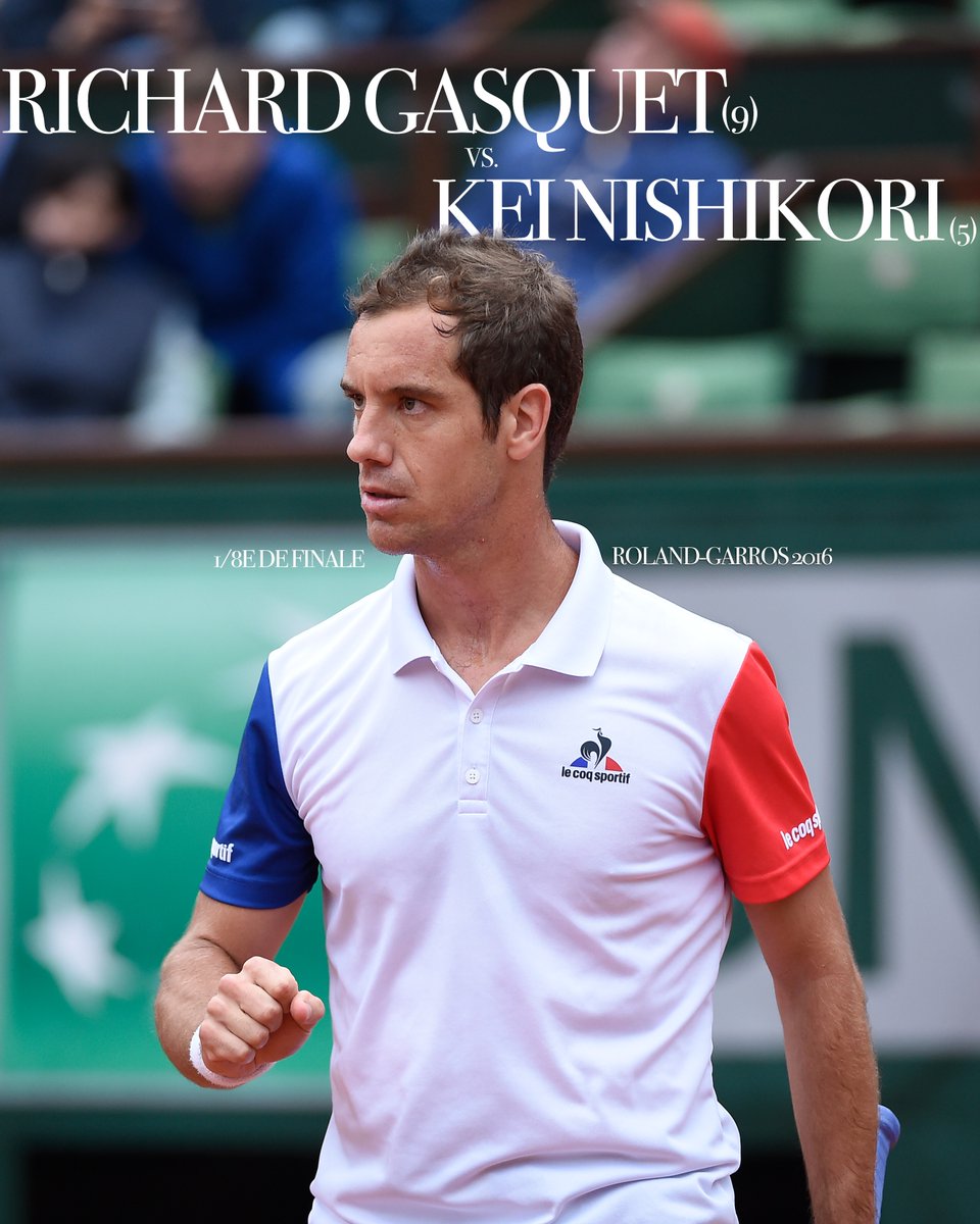 Quand Richard Gasquet se qualifiait pour la première fois en quart de finale à Roland-Garros, en sortant la tête de série 5 Kei Nishikori 💥 Richard Gasquet vs. Kei Nishikori, le match entier est dispo 👉