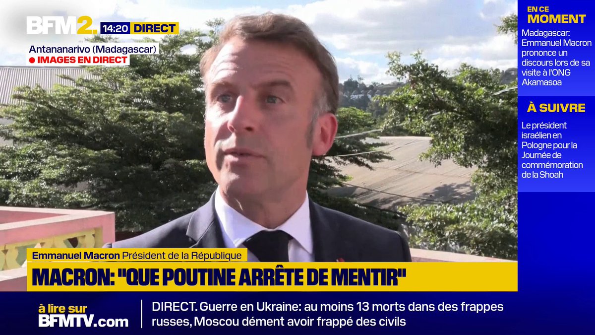 Emmanuel Macron: "J'ai fait des choses qui parfois n'étaient pas comprises. C'est sans doute le cas de la dissolution. Je pensais qu'elle était nécessaire parce que je voyais les gens se diviser et la colère monter"