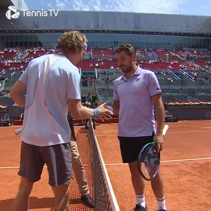 Viens on fait un shi fu mi plutôt 🤣 Ce tirage au sort entre Rublev et Wawrinka, c'était n’importe quoi Madrid 2023
