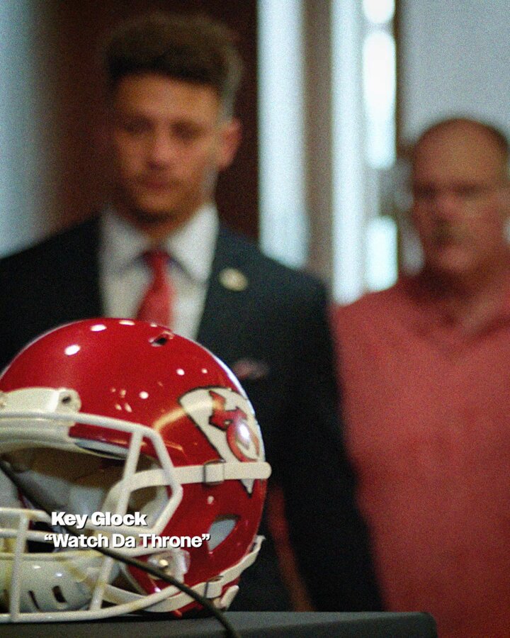 The Kansas City Chiefs select... 🎶 "Watch Da Throne" drops May 2 @KeyGlock Republic Records