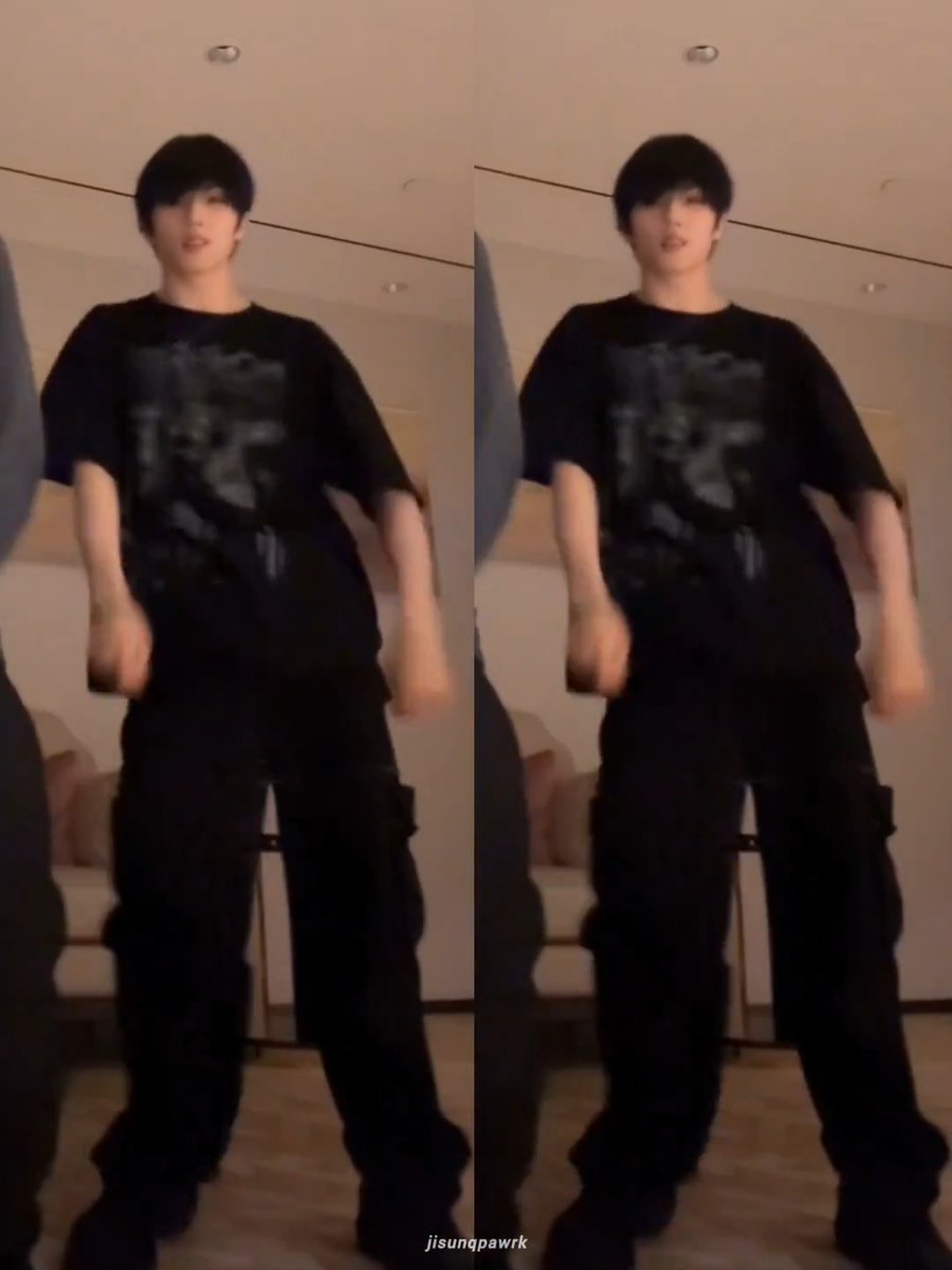 dang footwork and jisung's hips they don't lie