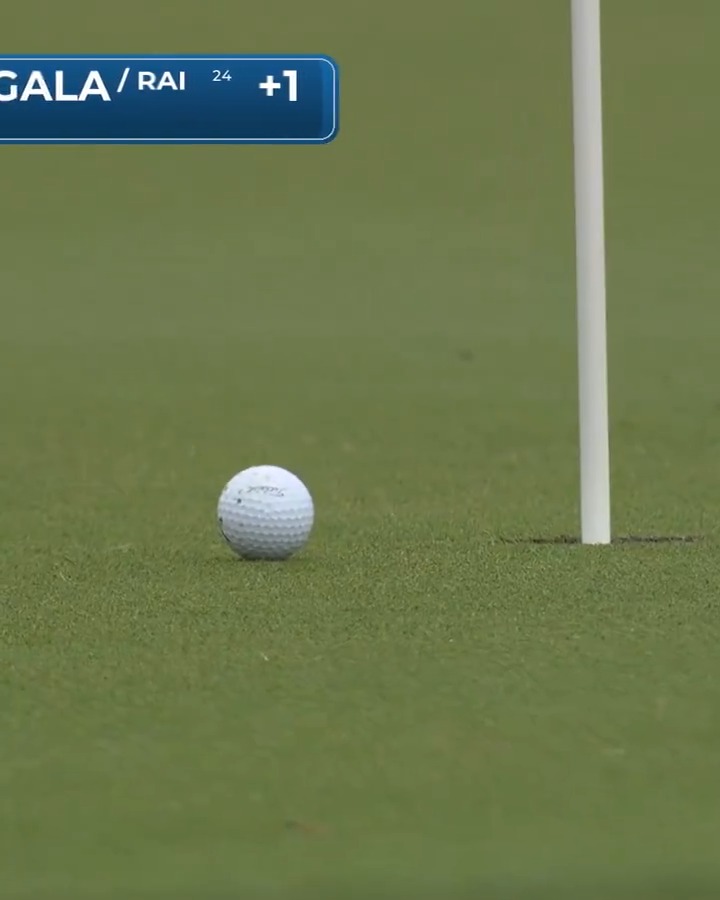 SAHITH THEEGALA. INCHES FROM AN ALBATROSS FROM 280!!!