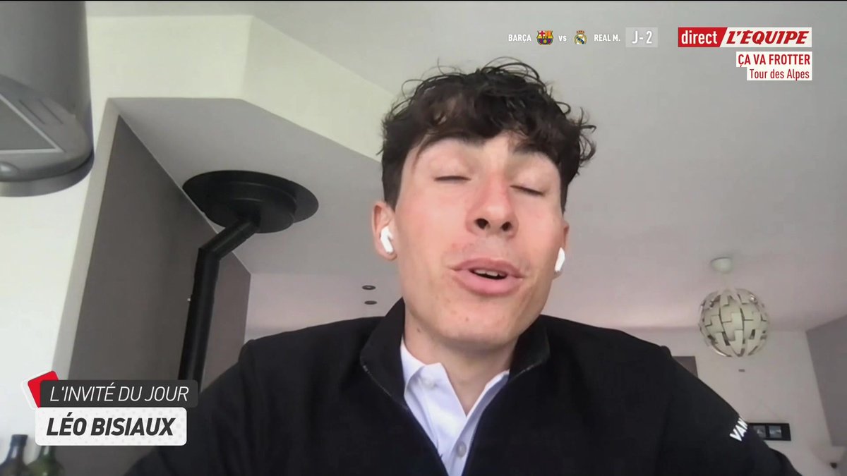 💬 Léo Bisiaux, avant de participer au Tour de Romandie la semaine prochaine : « Ça va être mon premier test sur une montée d'une heure en World Tour. » #lequipeVELO
