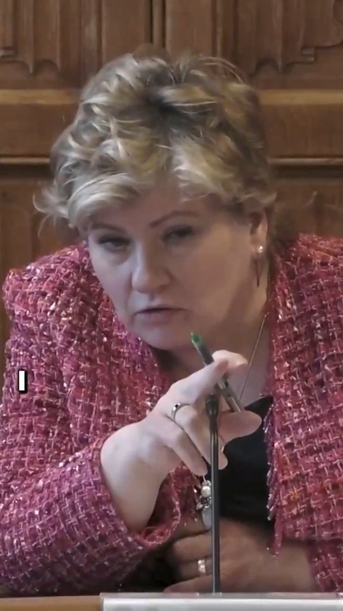 Explaining to Emily Thornberry that not all Arabs hate Israel. Her 'question' to me seemed rather loaded and felt like an allegation, but that was well in line with her aggressive tone throughout.