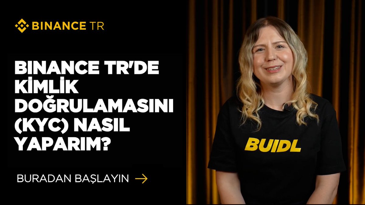 Doğrulayın ve devam edin! ✔️ #BinanceTR hesabınızda kimlik doğrulama işlemlerinizi gerçekleştirin, işlem keyfinizi sınırsız yaşayın. Bu adımı son dakikaya bırakmayın — hemen tamamlayın! 🏃♀️
