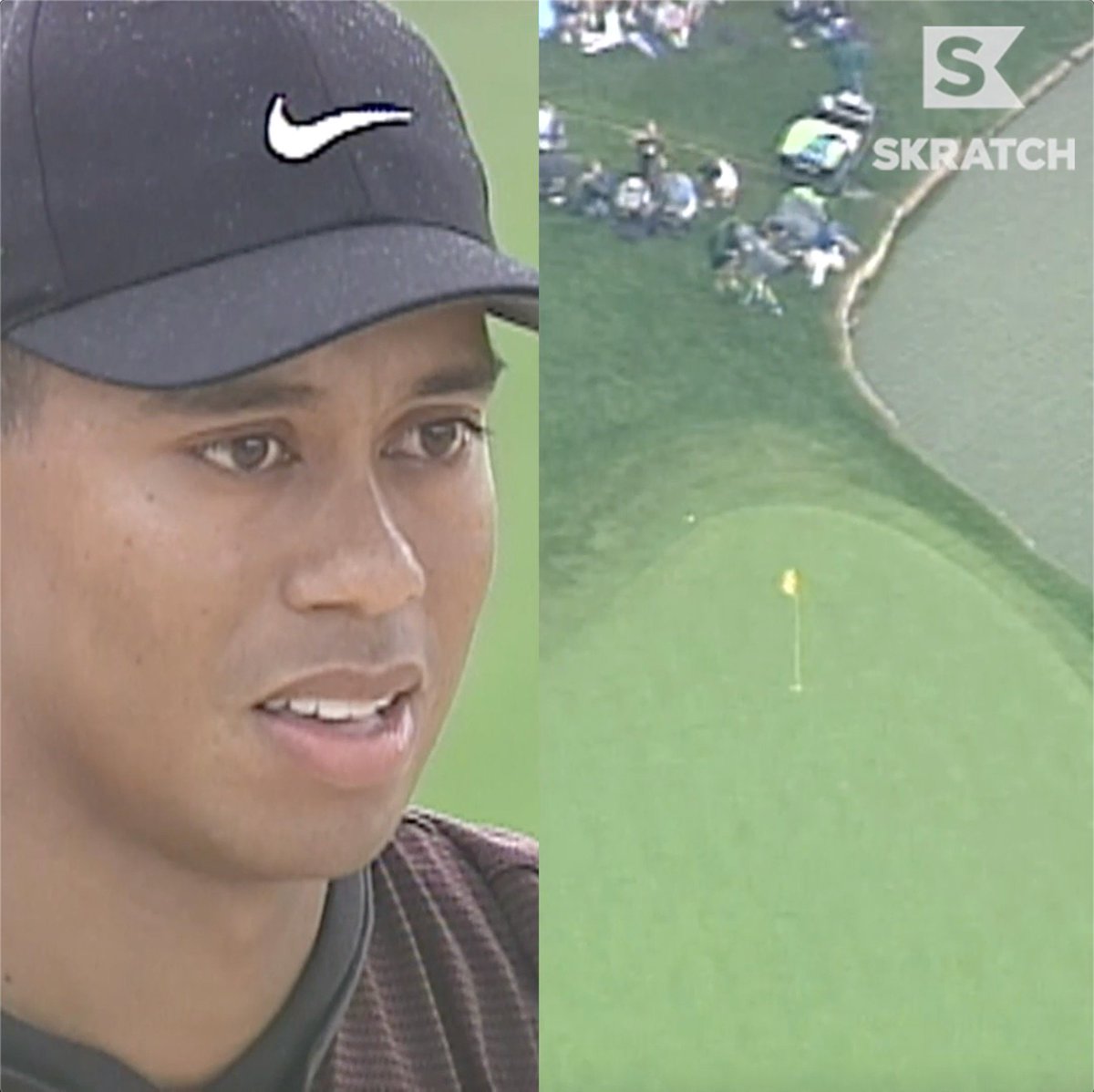🐅⚡️🔙 #THROWBACK — Tiger Woods launches a legendary 6-iron out of the bunker and over the water to seal the win at the RBC Canadian Open in 2000🔥 TWLEGION 🎙️“Does it get any better than that guys?!” Via: Skratch
