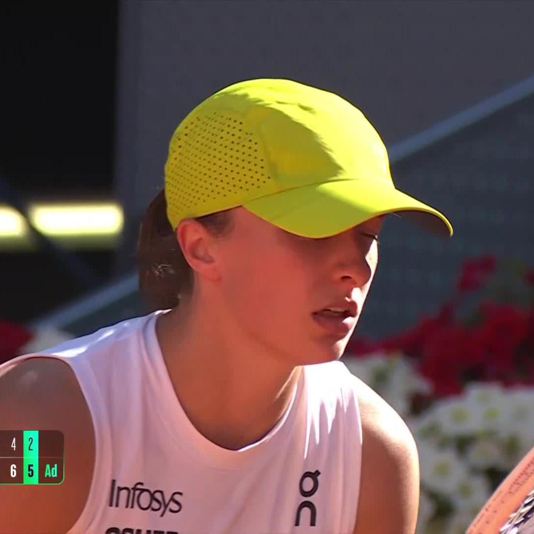 Most consecutive tournaments without losing the opening match this century: 55* - Iga Swiatek (Adelaide 2022-Madrid 2025) 51 - Kim Clijsters (Montreal 2002-Hasselt 2005) The incredible streak is still alive!