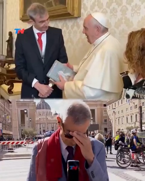 Emoción, lágrimas y aplausos: Nelson Castro se quebró al hablar de su amistad con el papa Franscisco