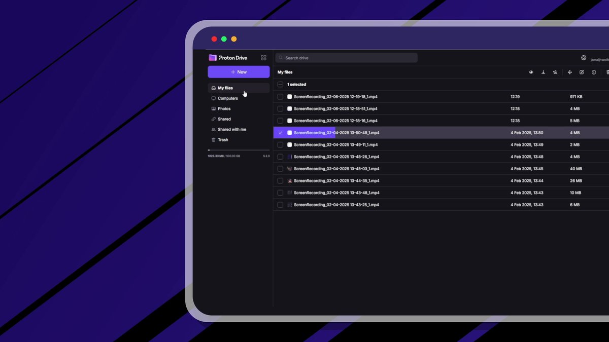 With Proton Drive, you can securely share files with individuals/groups using secure link sharing. You can also create public links that you can easily turn on or off whenever you need. Share your files with both end-to-end encryption and full control over who can access them.