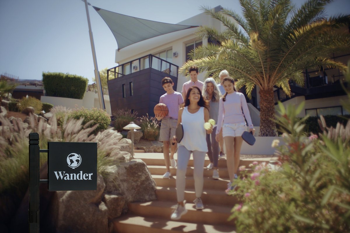 Wander combines the quality of a luxury hotel with the comfort of a private vacation home. Every detail, taken care of — so all you have to do is be together. Wander. Because memories matter.