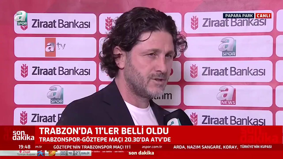 Fatih Tekke: Dün depremi yaşayan İstanbul halkımıza, hepimize geçmiş olsun. Bugün de Trabzonlu bir şehidimiz vardı ona da Allah'tan rahmet diliyorum.