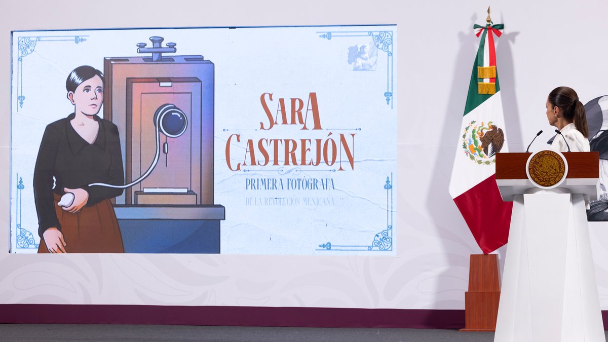 Sara Castrejón Reza es la primera mujer fotógrafa de la Revolución mexicana; su trabajo no sólo capturó sucesos y personajes históricos, también dejó testimonio de la vida diaria. A los 18 años migró a la Ciudad de México para aprender fotografía, oficio que en esa época era ejercido sólo por hombres. Su retrato de la coronela Amparo Salgado es uno de los primeros registros de visuales de una mujer revolucionaria.