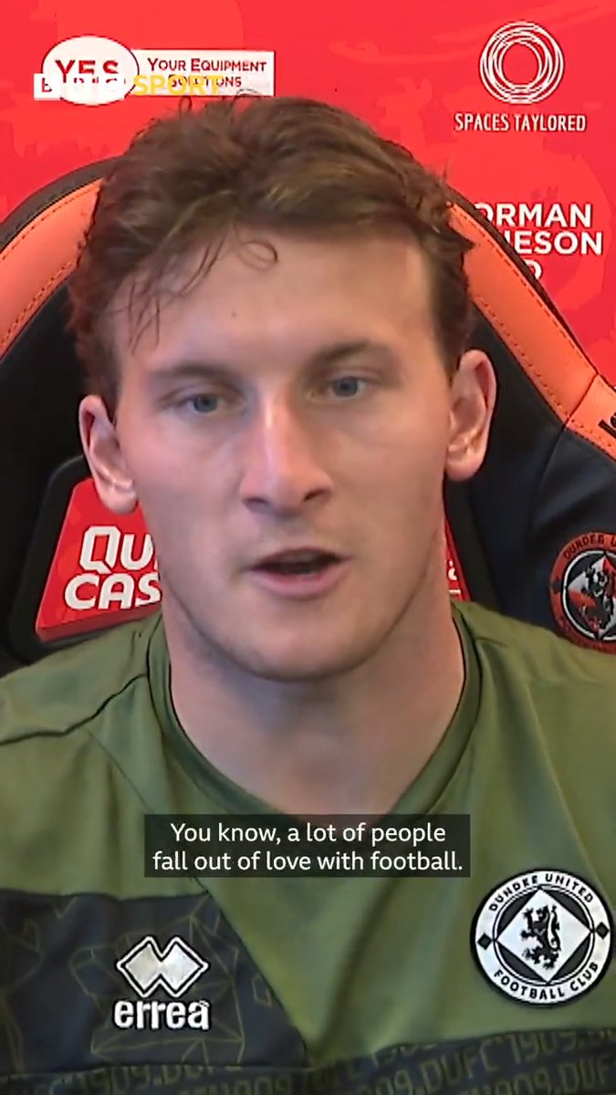 🗣️ "A lot of footballers don't enjoy football anymore. I still do." Ruari Paton urges young players to "graft" their way to top, after having to battle back from the disappointment of being released by Hibernian six years ago. #BBCFootball